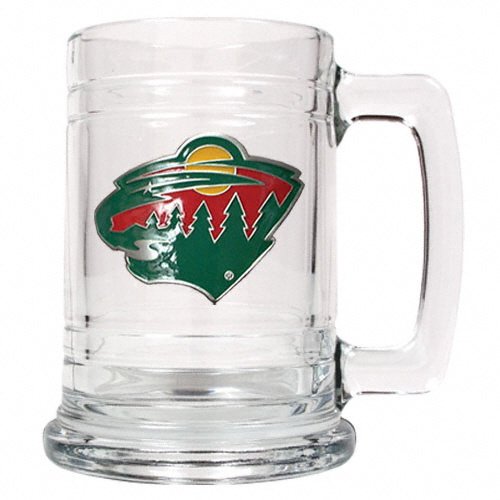 Minnesota Wild 15 oz. Glass Tankard