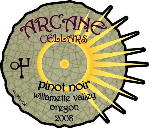 2013 Arcane Cellars Pinot Noir, Willamette Valley, 750 Ml