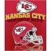Kansas City Chiefs Light Weight Fleece NFL Blanket (Grid Iron) (50x60) by Northwest