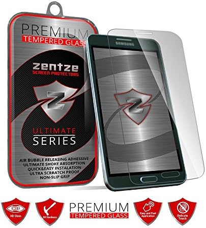 Zentze - Samsung Galaxy Note 4 Tempered Glass Screen Protector High Definition 0.3mm Thickness, Maximum Clarity, Scratch Free Japanese Glass With Maximum Touch Accuracy (HD Clear)