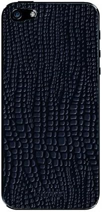 ProClip USA Fabricovers Leather Phone Cover for iPhone 5/5S, Reptile Design, Black (429138)