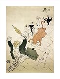 La Vache Enragee by Henri de Toulouse-Lautrec poster print,19.8 in. x 26 in.