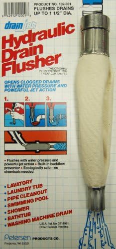 Petersen 1.375 to 1-1/2-Inch Drainjet, 34 to 38 Mm