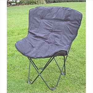 Click here to see all customer reviews now Caravan Folding Butterfly Chair with Matching Carry Bag Fabric Color: Sage Green