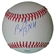 Ronnier Mustelier Autographed ROLB Baseball, New York Yankees, Proof Photo
