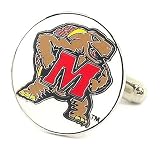 Maryland Terps NCAA Logo'd Executive Cufflinks w/ Jewelry Box