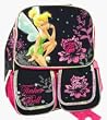 Black Disney Tinkerbell Backpack School Bag : Kid size School bag