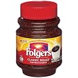 Folgers Classic Roast Instant Coffee, 8-Ounce (Pack of 3) Lowest Price