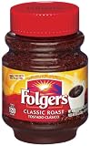 Folgers Classic Roast Instant Coffee, 8-Ounce (Pack of 3)