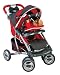 Tollytots Graco Doll Quattro Travel System - Heatwave Red