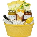 Fresh Lemons Citrus Themed French Gift Basket