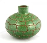 Decorative Ceramic Pottery Vase Hand Etched Design