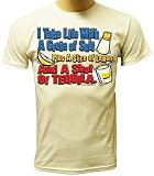 I Take Life With A Grain Of Salt, Plus a Slice Of Lemon And A Shot Of Tequila T-shirt, Happy Hour T-shirts, Beer T-shirts