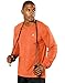 Champion Men's Double Dry Cotton Long Sleeve Tee, Orange Heather, Large