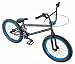 Eastern Bikes Chief BMX Bike (Matte Black with Blue, 20-Inch)
