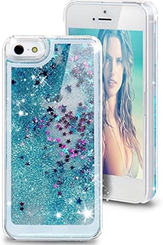 iPhone 6 Case, iPhone 6S Case, VIM Shop® [3D Bling Glitter Sparkle] Hard Plastic Cases For iPhone 6/6S (4.7 Inch) [Blue]