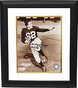 Charley Trippi Signed Picture - 8x10 Custom Framed HOF 68 - Autographed NFL Photos