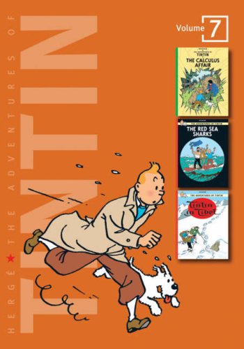 Childrens Toyshop  Children & Baby Books : The Adventures of Tintin: "The Calculus Affair", "The Red Sea Sharks", "Tintin in Tibet" v. 7 (Adventures of Tintin)