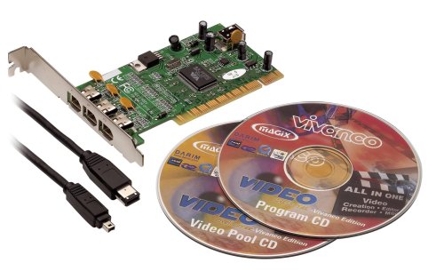 Vivanco DV Kit-N Fire-Wire-Karte mit Video-Bearbeitungssoftware