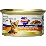Hill's Science Diet Homestyle 24-Pack Chicken Supper for Mature Adult Cats, 2.9-Ounce