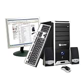 DualCore PC-Komplettpaket - AGANDO campo 6220x2 - 43cm (17) TFT-Bildschirm | Multimedia-Tastatur | Maus | Speaker | AMD Athlon64 X2 6000 2x 3.0GHz | 2GB DDR2 | Nvidia GeForce GT220 1024MB | 250GB S-ATA2 | 22x DVD-Brenner | Sound | LAN | XXL Software-Paket | 3 Jahre Garantie