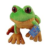 Webkinz Tree Frog with Bracelet and Charm