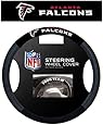 Atlanta Falcons NFL Team Logo Car Truck SUV Poly-Suede Mesh Steering Wheel Cover