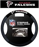 Atlanta Falcons NFL Team Logo Car Truck SUV Poly-Suede Mesh Steering Wheel Cover