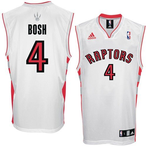 Adidas Toronto Raptors Chris Bosh Replica Home Jersey