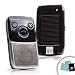 SOLARtalk Solar Powered Hands free Bluetooth Multi-Phone Speakerphone Car Kit for iPhone , Blackberr