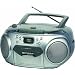 Emerson PD6548SL Portable Radio CD Player with Cassette Recorder