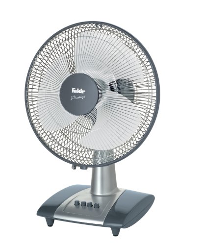  Fakir Tischventilator VC 34 silber / anthrazit