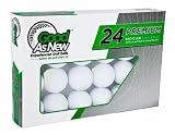 Top Flite Mix Pre-Owned Recycled Official Golf Balls,24-Pack