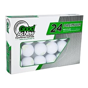  Top Flite Mix Pre-Owned Recycled Official Golf Balls,24-Pack