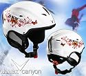 BLACK CANYON BC36530 Damen Skihelm mit Graffitis, wei&szlig; (white/lai), S