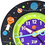 【 ベビーウォッチ / babywatch 】 ◆ ZIP アラームクロック / 宇宙人 martiens [正規輸入品］ ( 子供用 目覚し時計 置き時計 フランス 学習時計 Baby Watch Paris ）