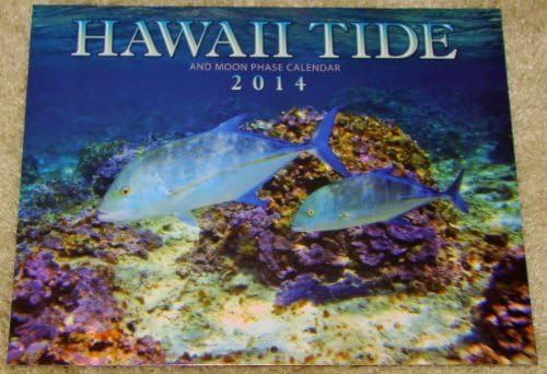 Hawai'i Tide and Moon Phase 2014 Calendar