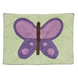 Pam Grace Creations Rug, Lavender Butterfly