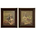 Set of 2 Cabernet and Chardonnay Wall Decor