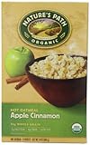 Nature's Path Organic Instant Hot Cereal, Apple Cinnamon, 8-Count Boxes (Pack of 6)