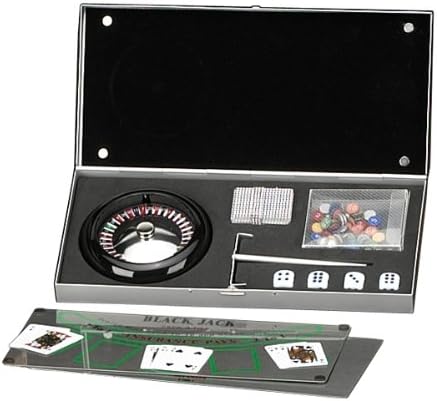 Mini Vegas Multi Game Table Tarnish Proof, 2-Pack