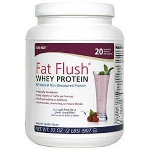 Amazon.com: Fat Flush Vanilla Whey Protein: Health ...
