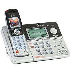 AT&T EP5632 5.8 GHz Digital BlueTooth Enabled Cordless Phone with Answering System