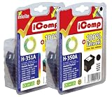 iComp Compatible HP 350 BLACK & COLOUR High Capacity XL Version Cartridges for HP Deskjet D4200 D4245 D4260 D4263 D4268 D4360 OfficeJet J5700 J5730 J5780 J5785 J5790 J6400 J6410 J6413 J6415 J6450 J6480 Photosmart C4200 C4205 C4210 C4240 C4250 C4270 C4272 C4273 C4275 C4280 C4283 C4285 C4293 C4294 C4340 C4342 C4343 C4344 C4345 C4348 C4380 C4383 C4390 C4440 C4450 C4472 C4473 C4480 C4483 C4485 C4580 C4585 C4599 C5240 C5250 C5270 C5273 C5275 C5280 C5283 C5288 C5290 C5293 D5360 D5363 D5368 (HP350, HP