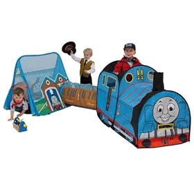 Thomas and Friends 3 in 1 Train Set Pop-up Tent