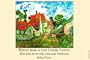 Whose woods are these, I think I know his beer is in the village though - Robert Frost 20x30 poster