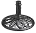Decorative Iron Umbrella Base Black