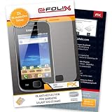 atFoliX Displayschutzfolie f�r Samsung Galaxy Gio (S5660) (2 St�ck) - FX-Antireflex: Displayschutz Folie antireflektierend! H�chste Qualit�t - Made in Germany!von "Displayschutz@FoliX"