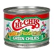 Chi Chi's Green Chilies Whole, 4.25-Ounce Units (Pack of 12)