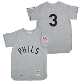 Philadelphia Phillies Authentic 1942 Chuck Klein Road Jersey by Mitchell & Ness